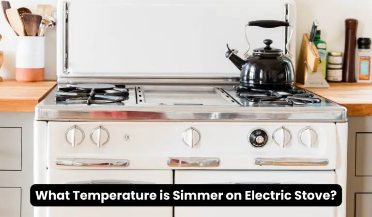 What Temperature is Simmer on Electric Stove