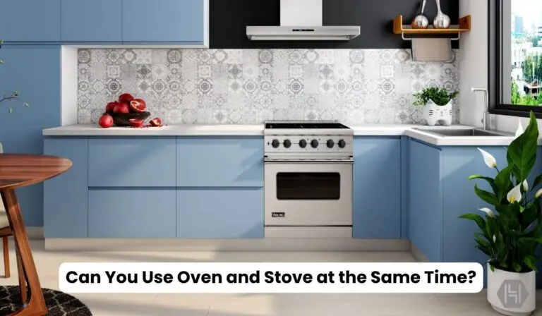 Can You Use Oven and Stove at the Same Time